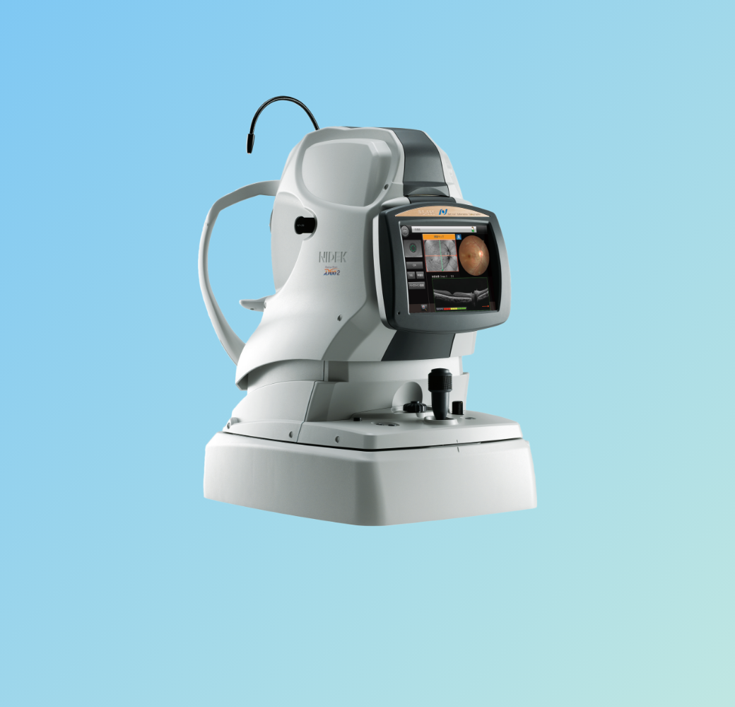 眼底カメラ付き光干渉断層計