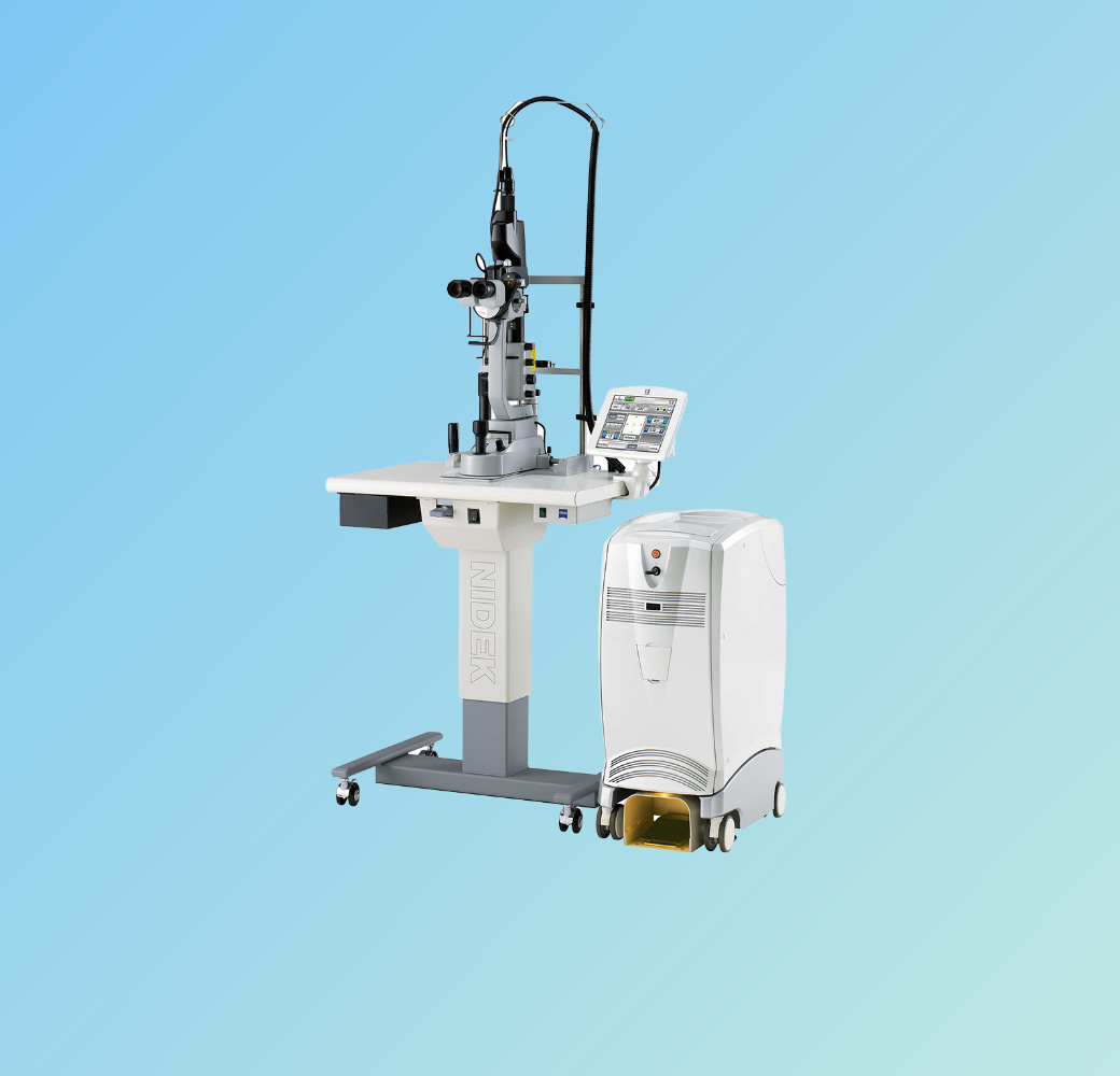 マルチカラースキャンレーザ 光凝固装置